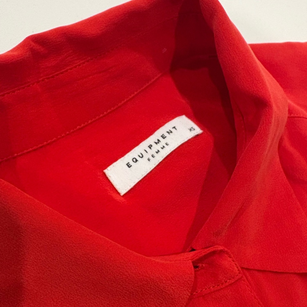 Equipment silk dress